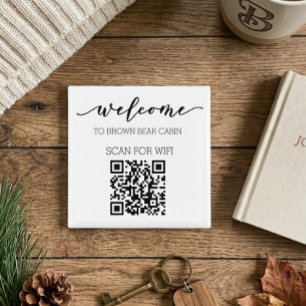 STR Gids QR Code Informatie WIFI Huur Magneet