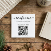 STR-gids QR Code Informatie WIFI Verhuur Magneet