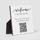 STR Gids QR Code Informatiegids Verhuur thuisbasis Fotoplaat (Voorkant)