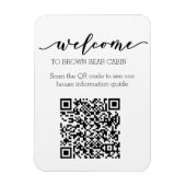 STR Gids QR Code Informatiegids Verhuur thuisbasis Magneet (Verticaal)