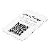 STR Gids QR Code Informatiegids Verhuur thuisbasis Magneet (Linkerzijde)