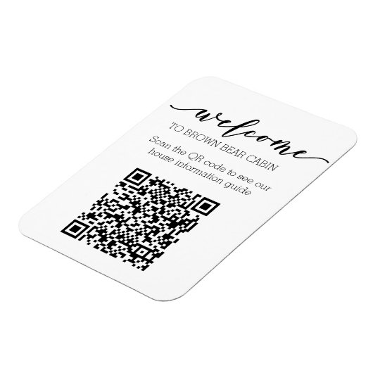 STR Gids QR Code Informatiegids Verhuur thuisbasis Magneet (Linkerzijde)