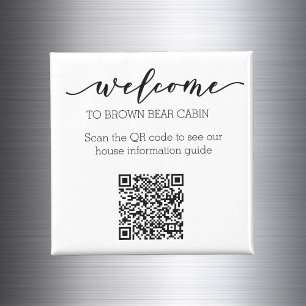 STR Gids QR Code Informatiegids Verhuur thuisbasis Magneet