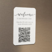 STR Gids QR Code Informatiegids Verhuur thuisbasis Magneet
