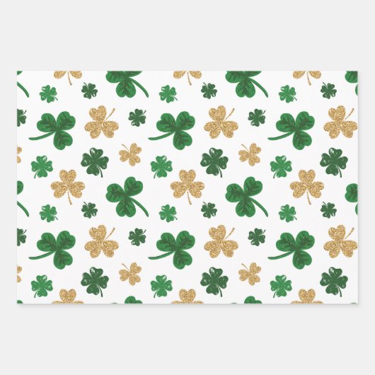 Str. Patrick's Day Wrapping Paper (Voorkant 2)