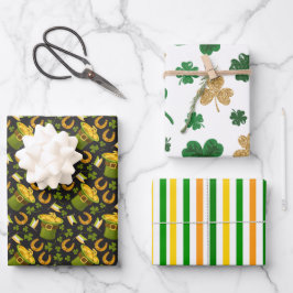 Str. Patrick's Day Wrapping Paper