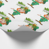 Str. Patrick's Day Wrapping Paper Cadeaupapier (Hoek)