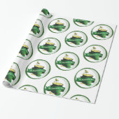 Str. Patrick's Day Wrapping Paper Cadeaupapier (Uitgerold)