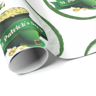 Str. Patrick's Day Wrapping Paper Cadeaupapier