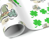 Str. Patrick's Day Wrapping Paper Cadeaupapier (Rol Hoek)