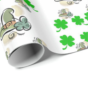 Str. Patrick's Day Wrapping Paper Cadeaupapier