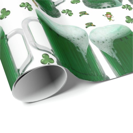 Str. Patrick's Day Wrapping Paper Cadeaupapier (Rol Hoek)