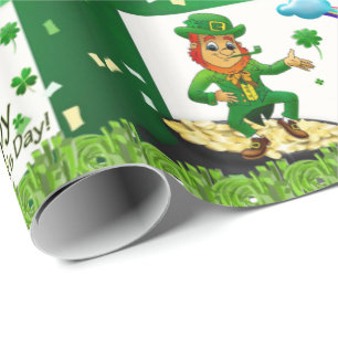 Str. Patrick's Day Wrapping Paper Cadeaupapier