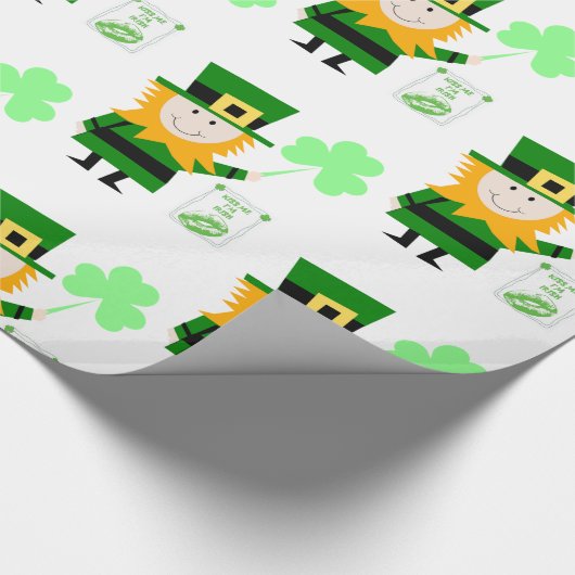 Str. Patrick's Day Wrapping Paper Cadeaupapier (Hoek)