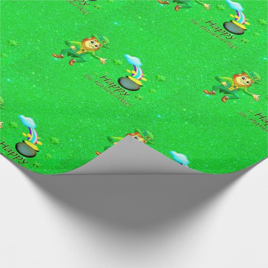 Str. Patrick's Day Wrapping Paper Cadeaupapier (Hoek)