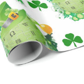 Str. Patrick's Day Wrapping Paper Cadeaupapier (Rol Hoek)