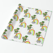 Str. Patrick's Day Wrapping Paper Cadeaupapier (Uitgerold)