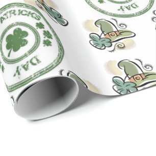 Str. Patrick's Day Wrapping Paper Cadeaupapier