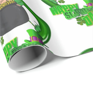 Str. Patrick's Day Wrapping Paper Cadeaupapier
