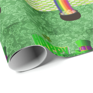 Str. Patrick's Day Wrapping Paper Cadeaupapier