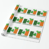 Str. Patrick's Day Wrapping Paper Cadeaupapier (Uitgerold)