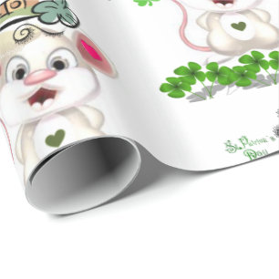Str. Patrick's Day Wrapping Paper Cadeaupapier