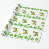 Str. Patrick's Day Wrapping Paper Cadeaupapier (Uitgerold)