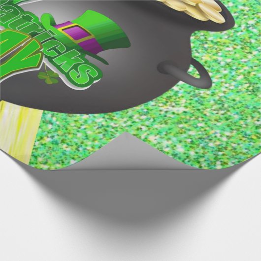 Str. Patrick's Day Wrapping Paper Cadeaupapier (Hoek)