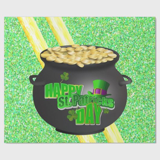 Str. Patrick's Day Wrapping Paper Cadeaupapier (Vlak)