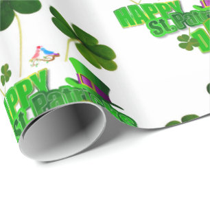 Str. Patrick's Day Wrapping Paper Cadeaupapier