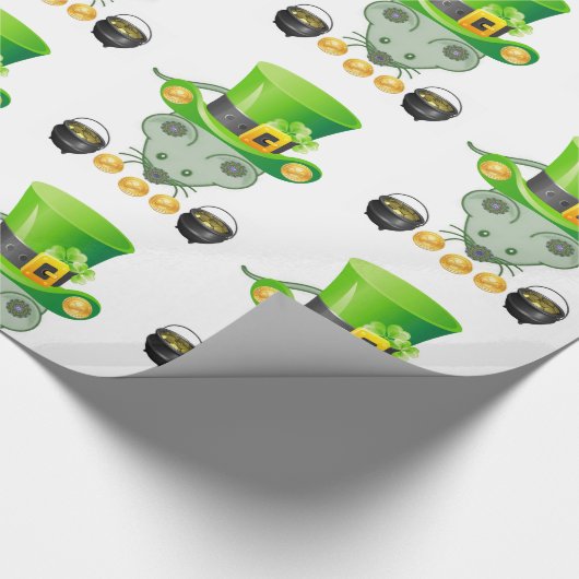 Str. Patrick's Day Wrapping Paper Cadeaupapier (Hoek)