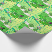 Str. Patrick's Day Wrapping Paper Cadeaupapier (Hoek)