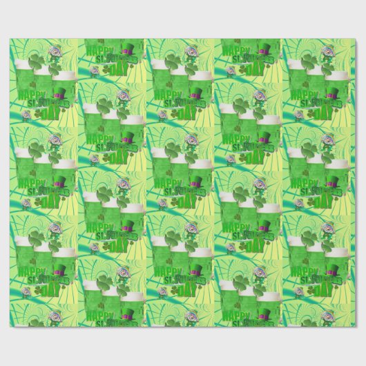 Str. Patrick's Day Wrapping Paper Cadeaupapier (Vlak)