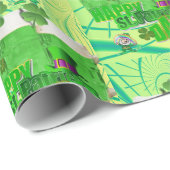 Str. Patrick's Day Wrapping Paper Cadeaupapier (Rol Hoek)