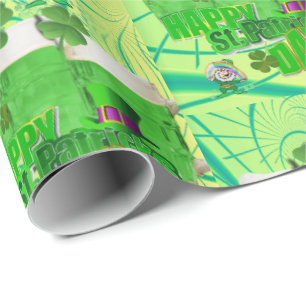 Str. Patrick's Day Wrapping Paper Cadeaupapier