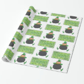 Str. Patrick's Day Wrapping Paper Cadeaupapier (Uitgerold)