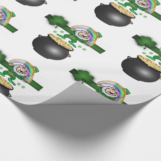 Str. Patrick's Day Wrapping Paper Cadeaupapier (Hoek)