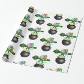 Str. Patrick's Day Wrapping Paper Cadeaupapier (Uitgerold)