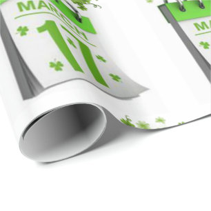 Str. Patrick's Day Wrapping Paper Cadeaupapier