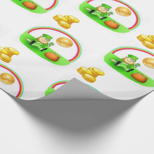 Str. Patrick's Day Wrapping Paper Cadeaupapier (Hoek)
