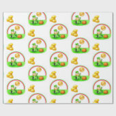 Str. Patrick's Day Wrapping Paper Cadeaupapier (Vlak)