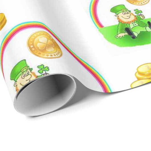 Str. Patrick's Day Wrapping Paper Cadeaupapier (Rol Hoek)