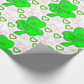 Str. Patrick's Day Wrapping Paper Cadeaupapier (Hoek)