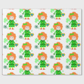 Str. Patrick's Day Wrapping Paper Cadeaupapier (Vlak)