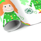 Str. Patrick's Day Wrapping Paper Cadeaupapier (Rol Hoek)