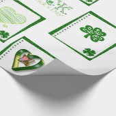 Str. Patrick's Day Wrapping Paper Cadeaupapier (Hoek)