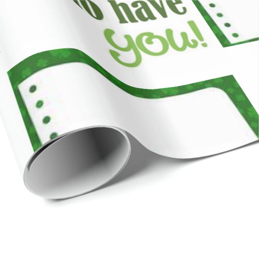 Str. Patrick's Day Wrapping Paper Cadeaupapier (Rol Hoek)