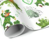 Str. Patrick's Day Wrapping Paper Cadeaupapier (Rol Hoek)