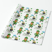 Str. Patrick's Day Wrapping Paper Cadeaupapier (Uitgerold)