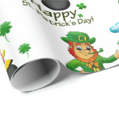 Str. Patrick's Day Wrapping Paper Cadeaupapier (Rol Hoek)